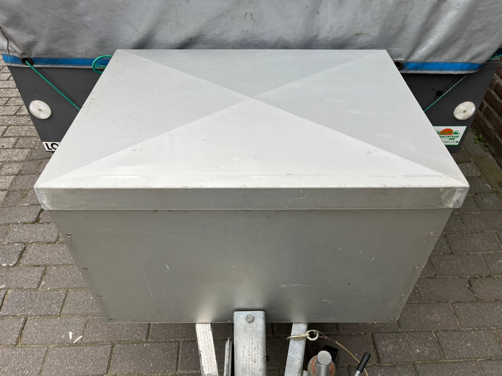Disselbak aluminium, Ophalen, Gebruikt