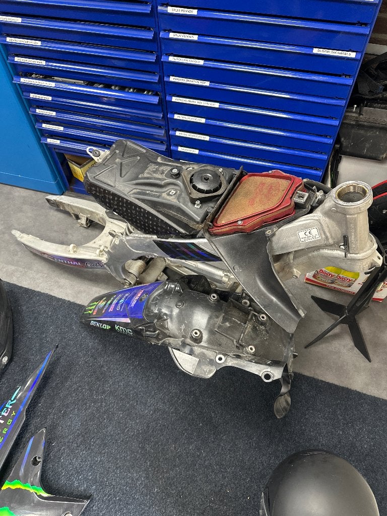 Yamaha yz450f frame, Ophalen, Gebruikt