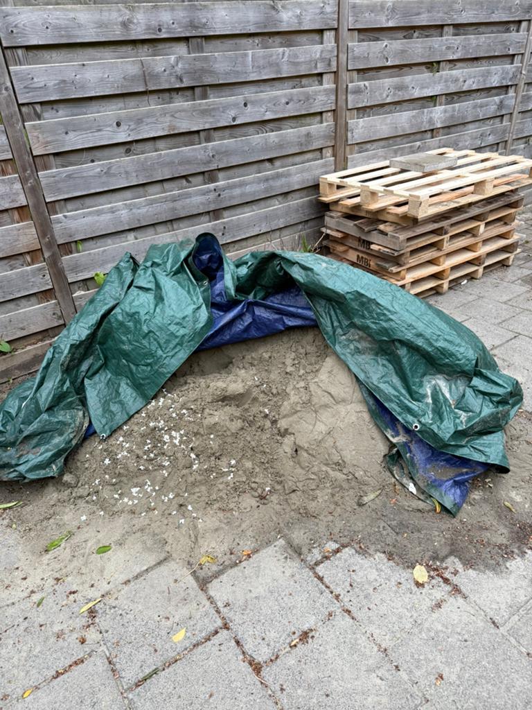 Ophoogzand 1m3, Tuin en Terras, Ophalen, Nieuw, Ophoogzand