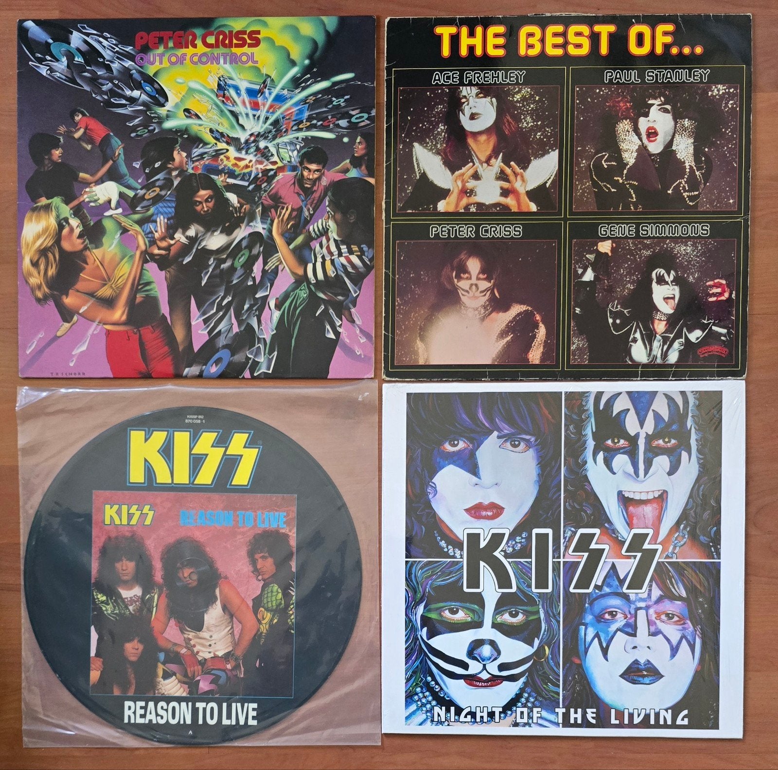 KISS LP'S KOOPJE, Overige genres, Ophalen of Verzenden, Zo goed als nieuw, 12 inch
