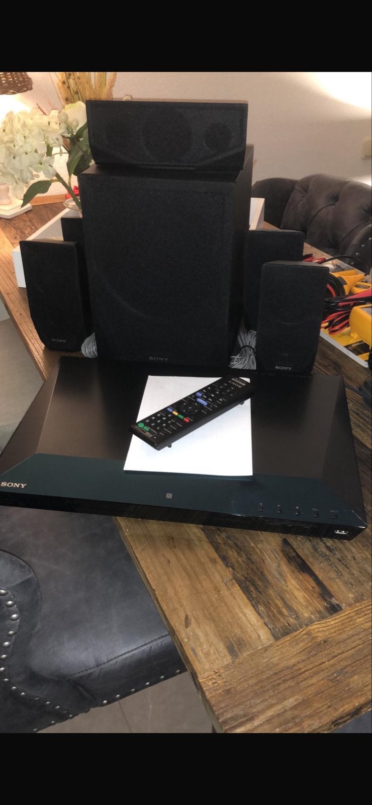 Sony BDV-E2100 Home Cinema Set - Zo goed als nieuw, Ophalen, Blu-ray-speler, Zo goed als nieuw, 5.1-systeem