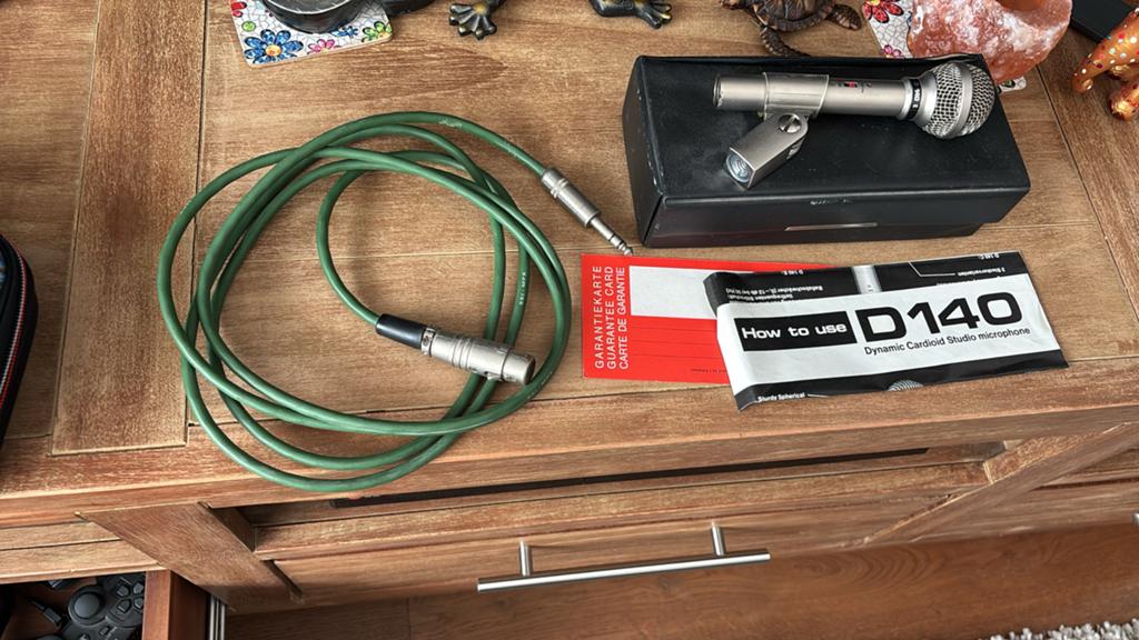 AKG D 140 E Dynamische Cardioïde Studiomicrofoon, Ophalen of Verzenden, Gebruikt, Studiomicrofoon