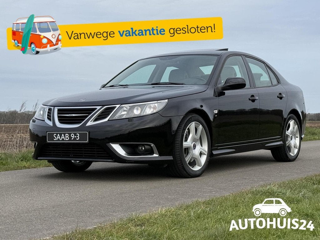 Saab 9-3 Sport Sedan 2.0 T 210pk Aero XWD Exklusiv bj2011, Auto's, Saab, Automaat, Gebruikt, Beige, 4 cilinders