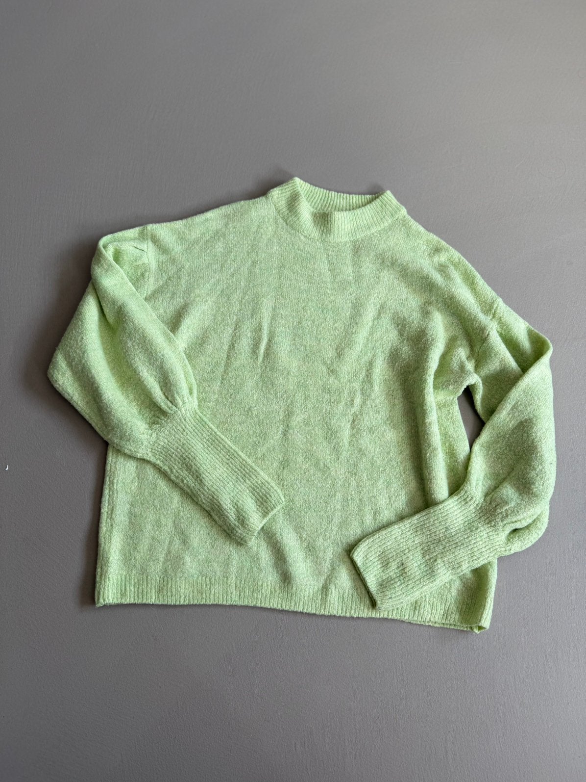 Neon groene trui hema maat S, Ophalen of Verzenden, Zo goed als nieuw, Maat 36 (S), Groen