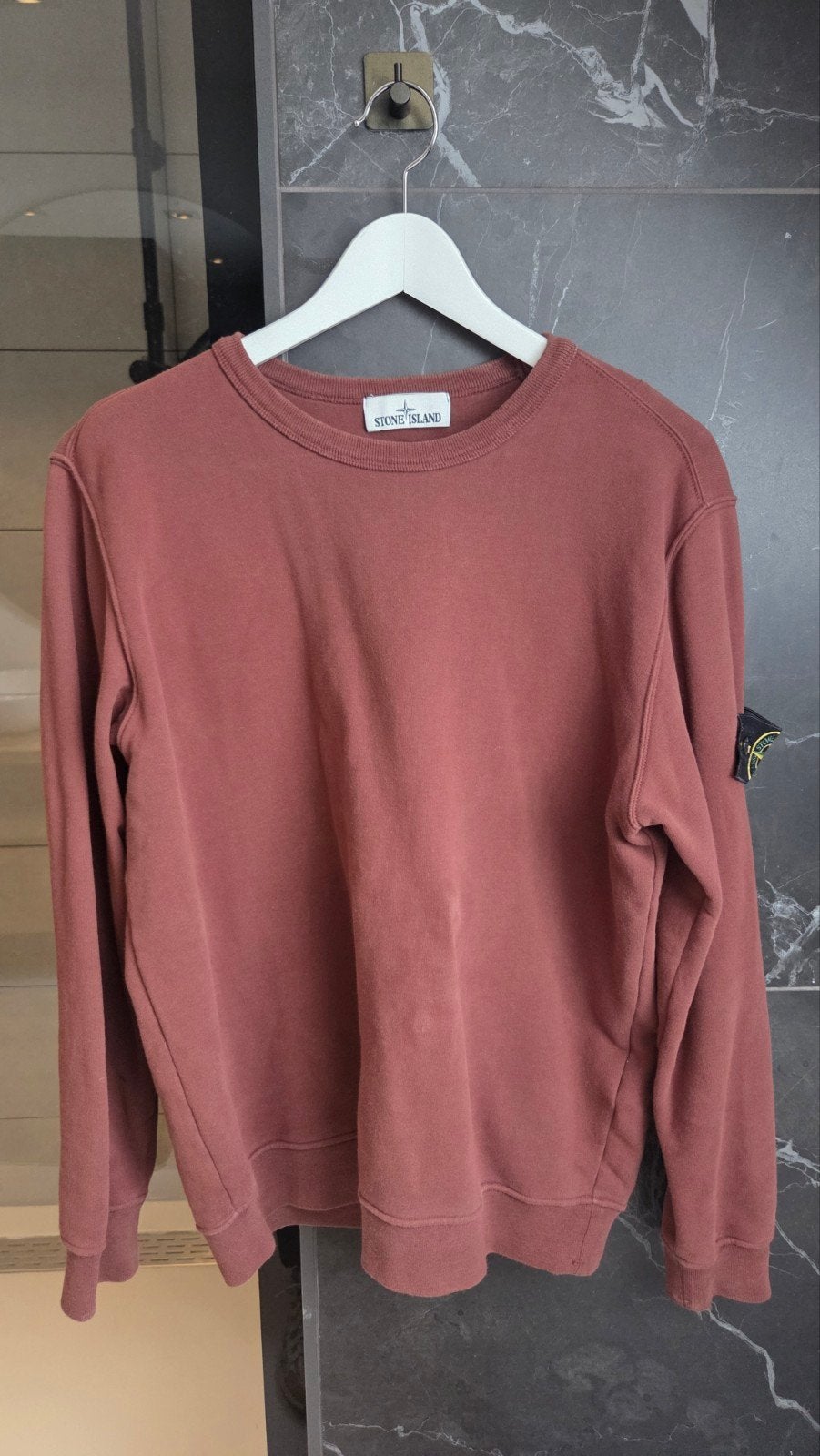 Stone Island Sweatshirt - Zo goed als nieuw, Kleding | Heren, Truien en Vesten, Ophalen of Verzenden