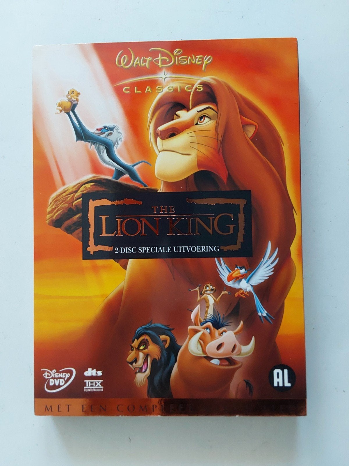 The Lion King 🦁 2-disc Speciale Uitvoering, Engels, Tekenfilm, Nederlands, Ophalen of Verzenden