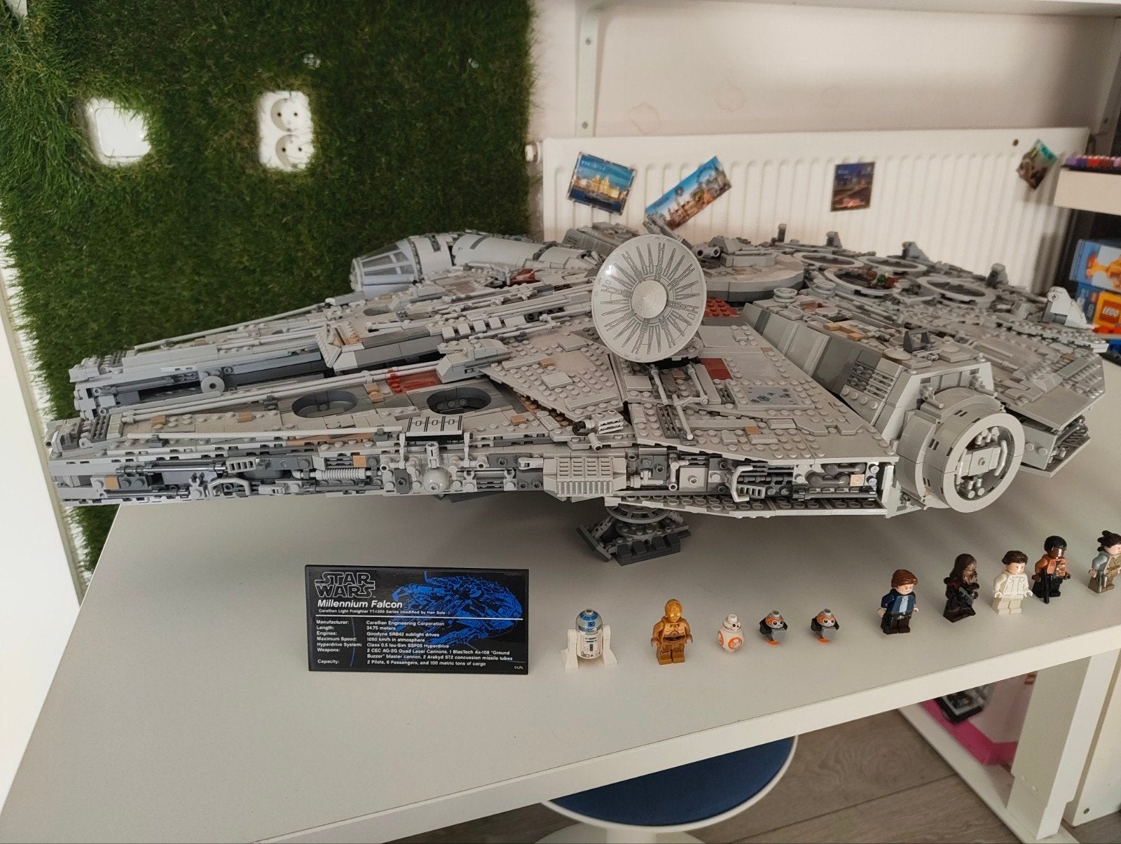 Lego UCS Millennium Falcon 75192, Kinderen en Baby's, Speelgoed | Duplo en Lego, Ophalen, Star Wars, Lego, Zo goed als nieuw