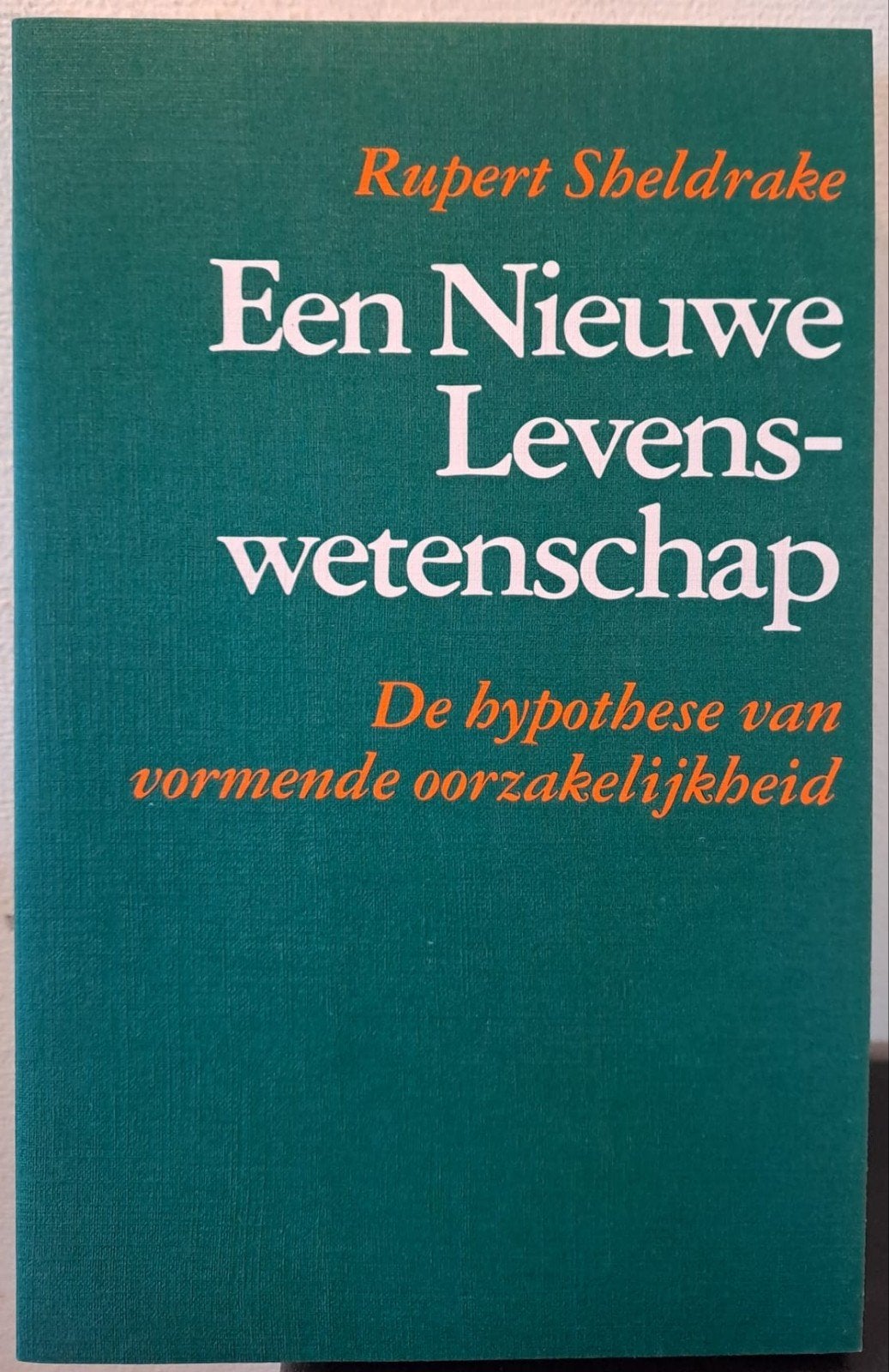 Een Nieuwe Levenswetenschap - Rupert Sheldrake, Boeken, Achtergrond en Informatie, Verzenden, Zo goed als nieuw, Overige onderwerpen