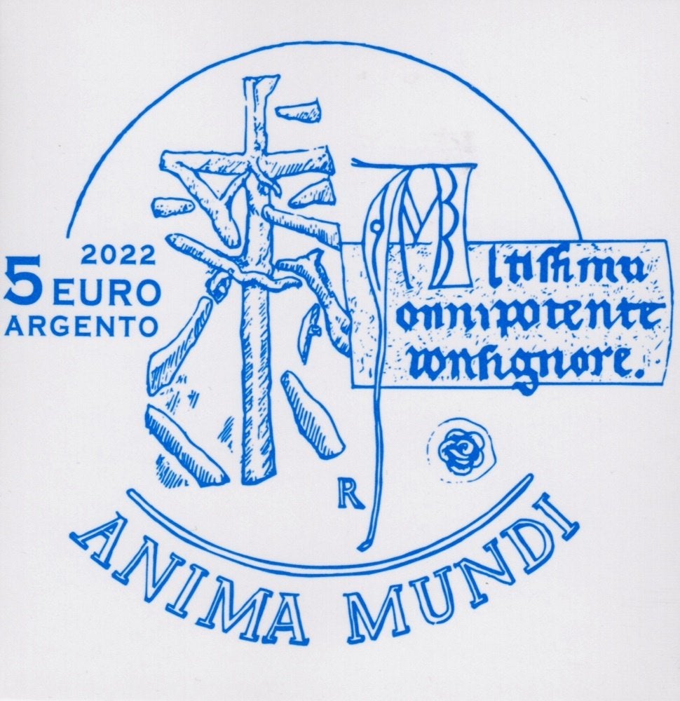 5 Euro Vaticaan 2022 - Anima Mundi - PROOF - Zilver, Vaticaanstad, Verzenden, Zilver, 5 euro