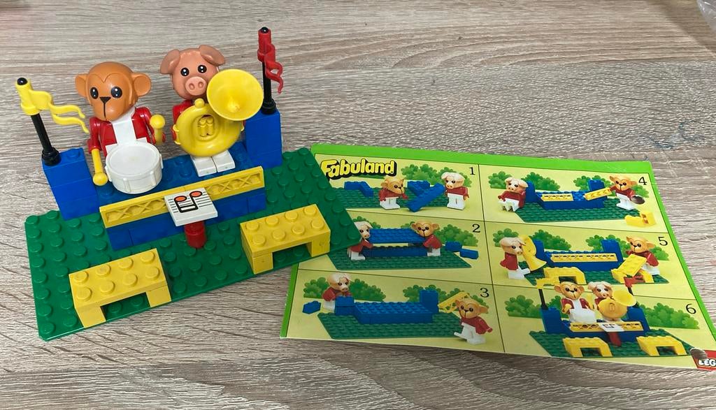 Lego Fabuland muziektent, Gebruikt, Overige thema's, Lego, Ophalen of Verzenden