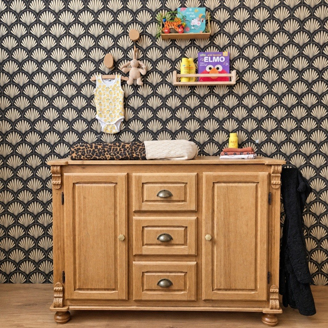 mooie grenen houten commode/dressoir, Ophalen, Nieuw, Minder dan 50 cm, 105 cm of meer