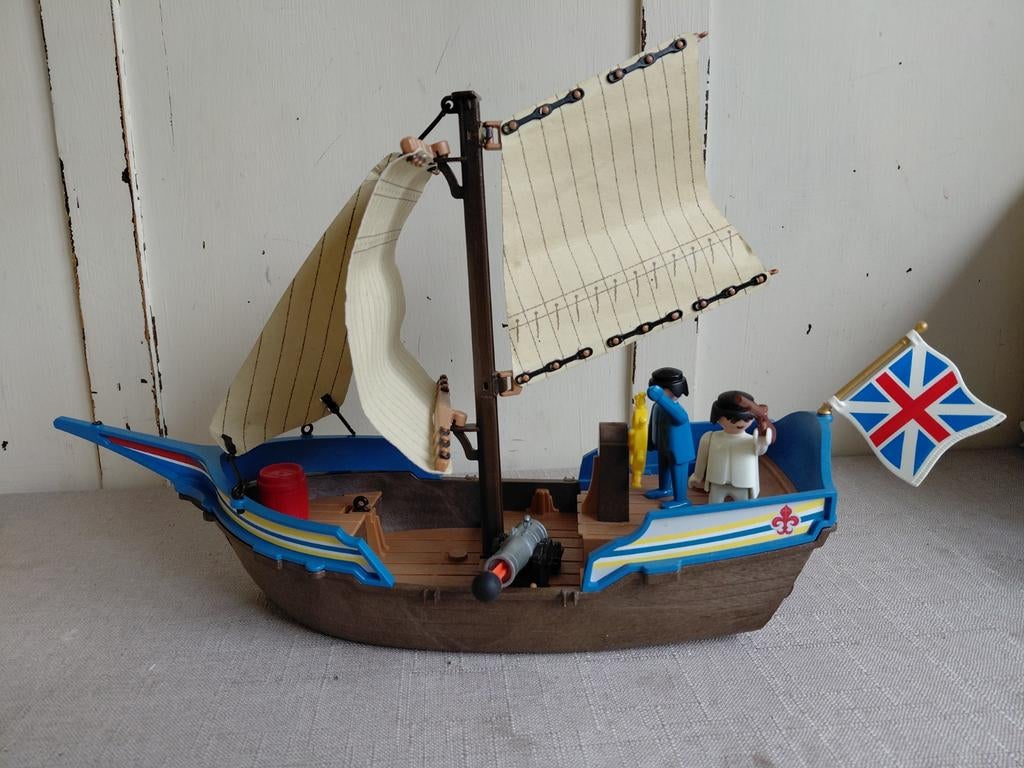 Playmobil Briste kanonboot schip, Kinderen en Baby's, Speelgoed | Playmobil, Ophalen, Gebruikt, Complete set