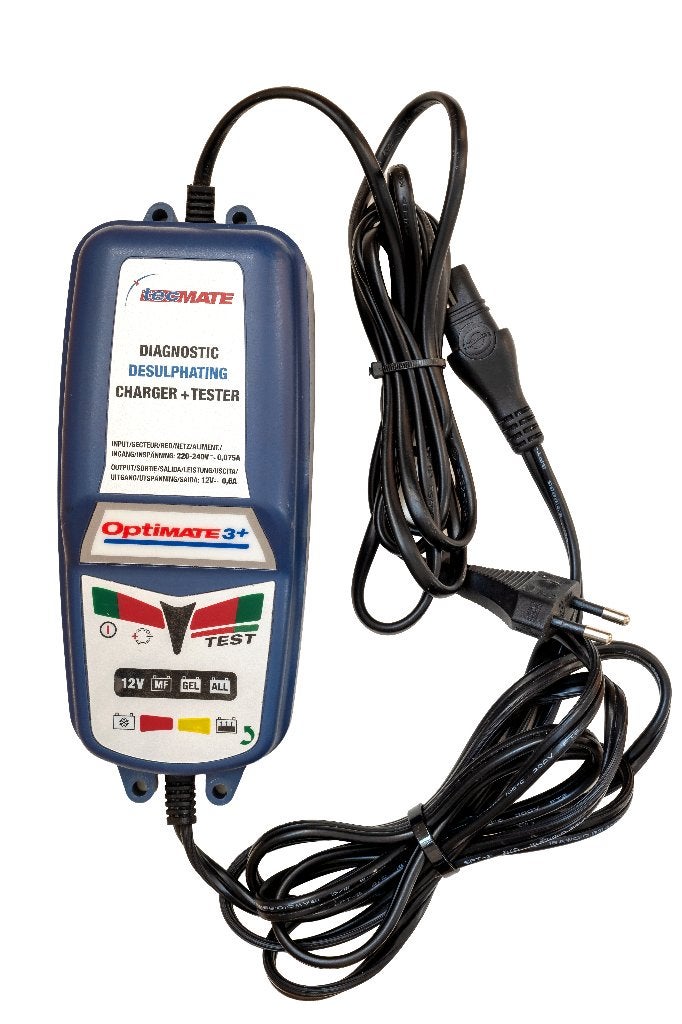 Optimate3+ druppellader en tester, Gebruikt