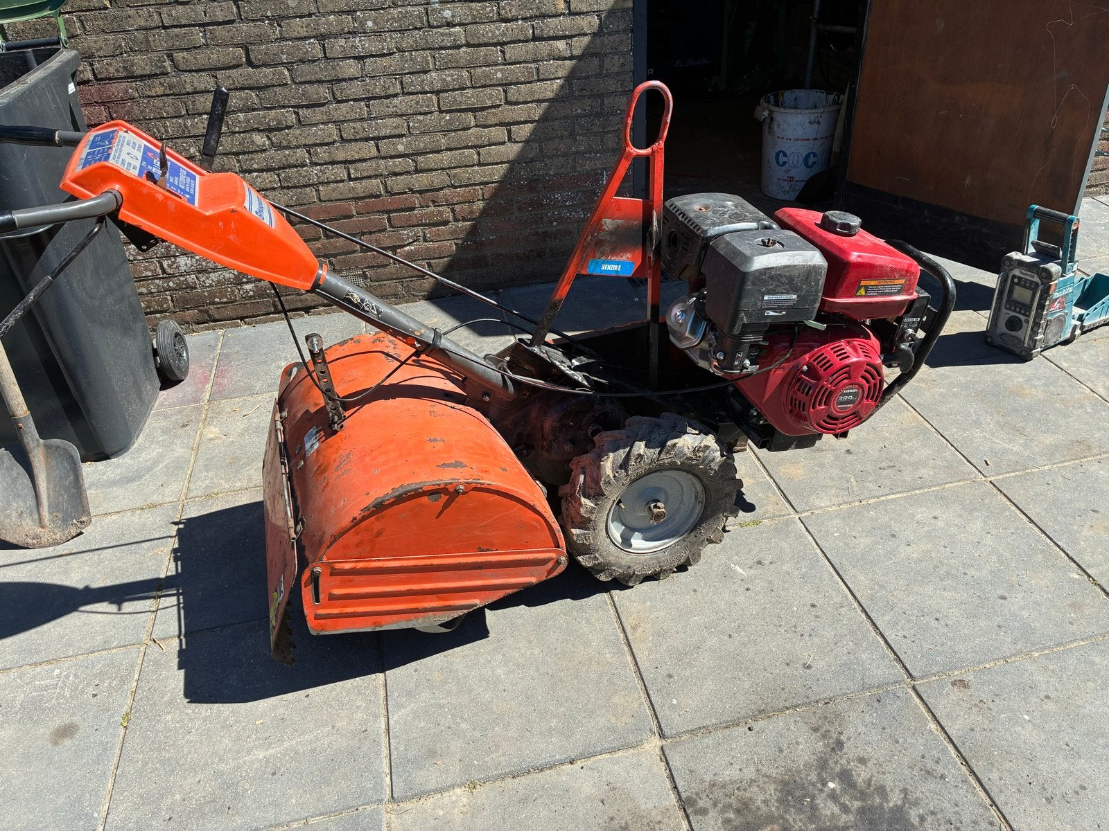 Husqvarna tr 530 Tuinfrees met Benzine Motor, Ophalen of Verzenden, Gebruikt, Benzine