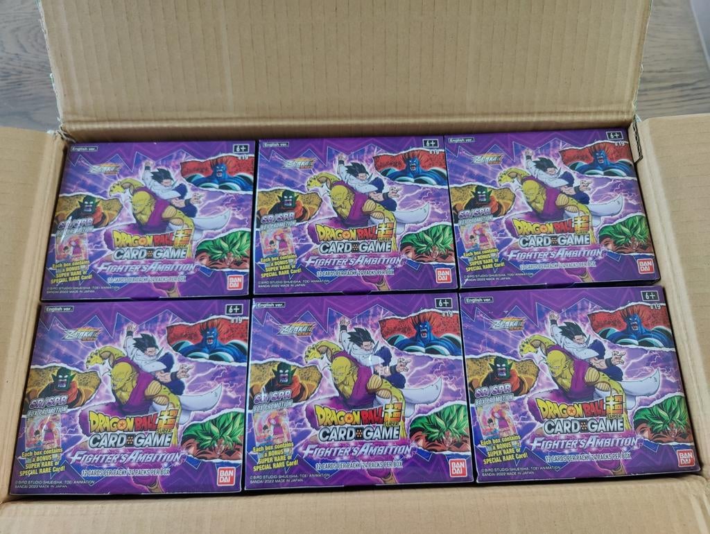 Dragonball Super Fighter's Ambition BT19 Booster Box Sealed!, Ophalen of Verzenden, Nieuw, Boosterbox, Foil