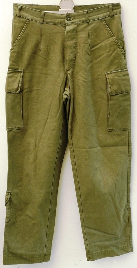 Broek, Gevechts, Uniform, M78, maat: 82x80, KL, 1980s.(Nr.3), Ophalen of Verzenden, Landmacht, Nederland, Kleding of Schoenen