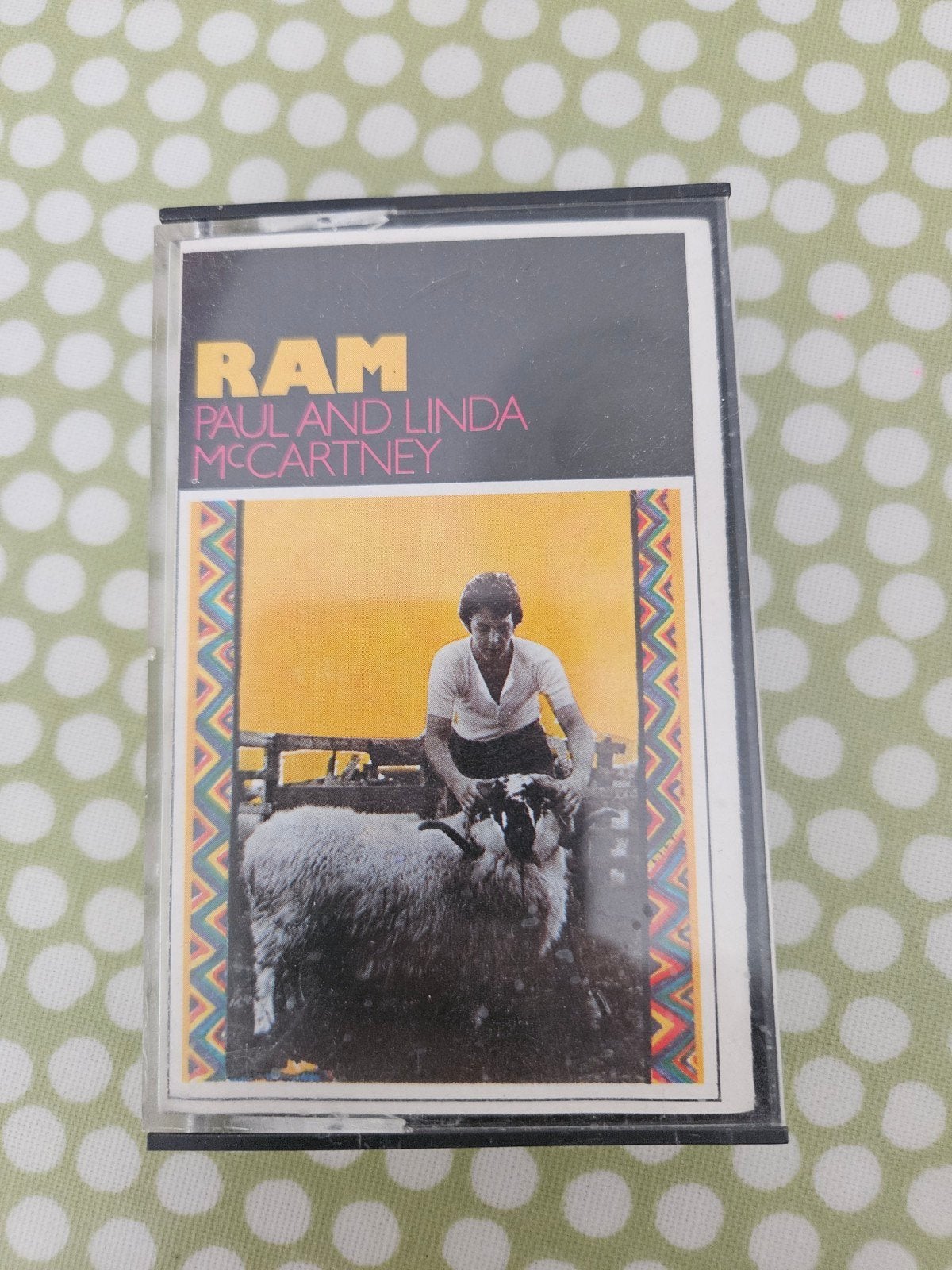 Paul en Linda McCartney - Ram Cassette, Cd's en Dvd's, Cassettebandjes, Gebruikt, Origineel, Pop, 1 bandje, Ophalen of Verzenden