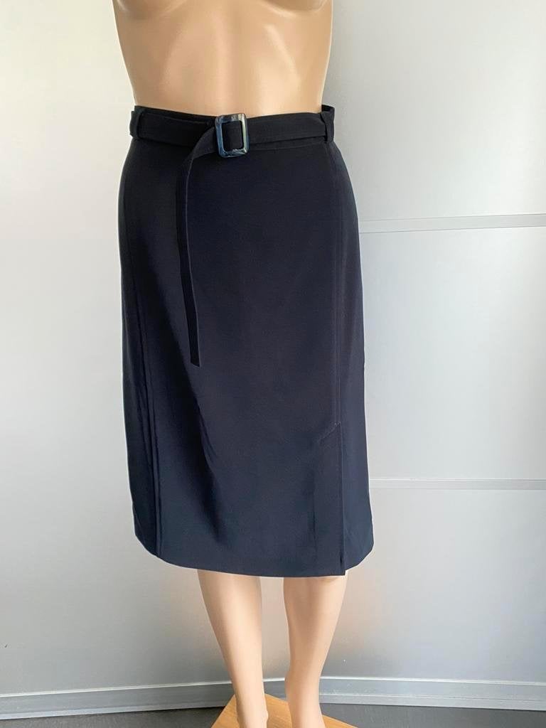 F1070 Nieuw: Taifun: maat M=38/40 rok donker-blauw rokje, Kleding | Dames, Rokken, Maat 38/40 (M), Blauw, Nieuw, Ophalen of Verzenden