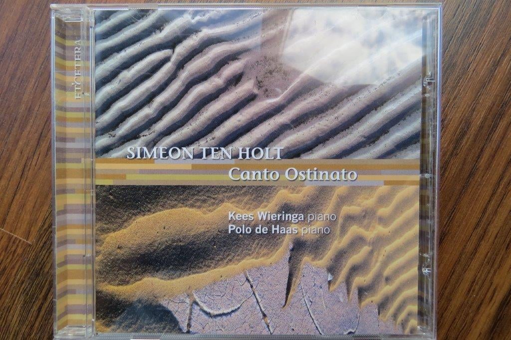 Cd: Canto Ostinato, Simeon ten Holt, Kees Wieringa, piano en, Ophalen of Verzenden, Classicisme, Zo goed als nieuw, Kamermuziek
