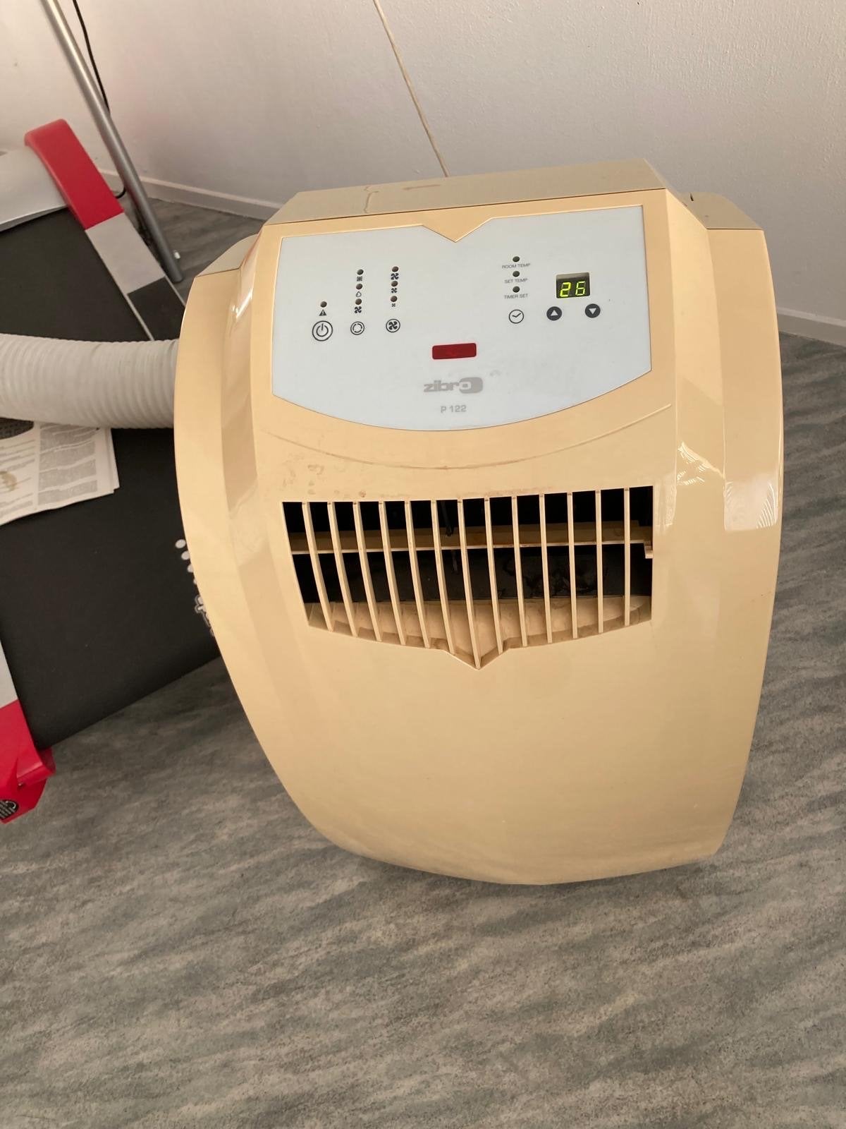 Zibro P122 Mobiele Airco 2,2 kW - Werkt Goed, Ophalen, Gebruikt, Minder dan 60 m³, Timer