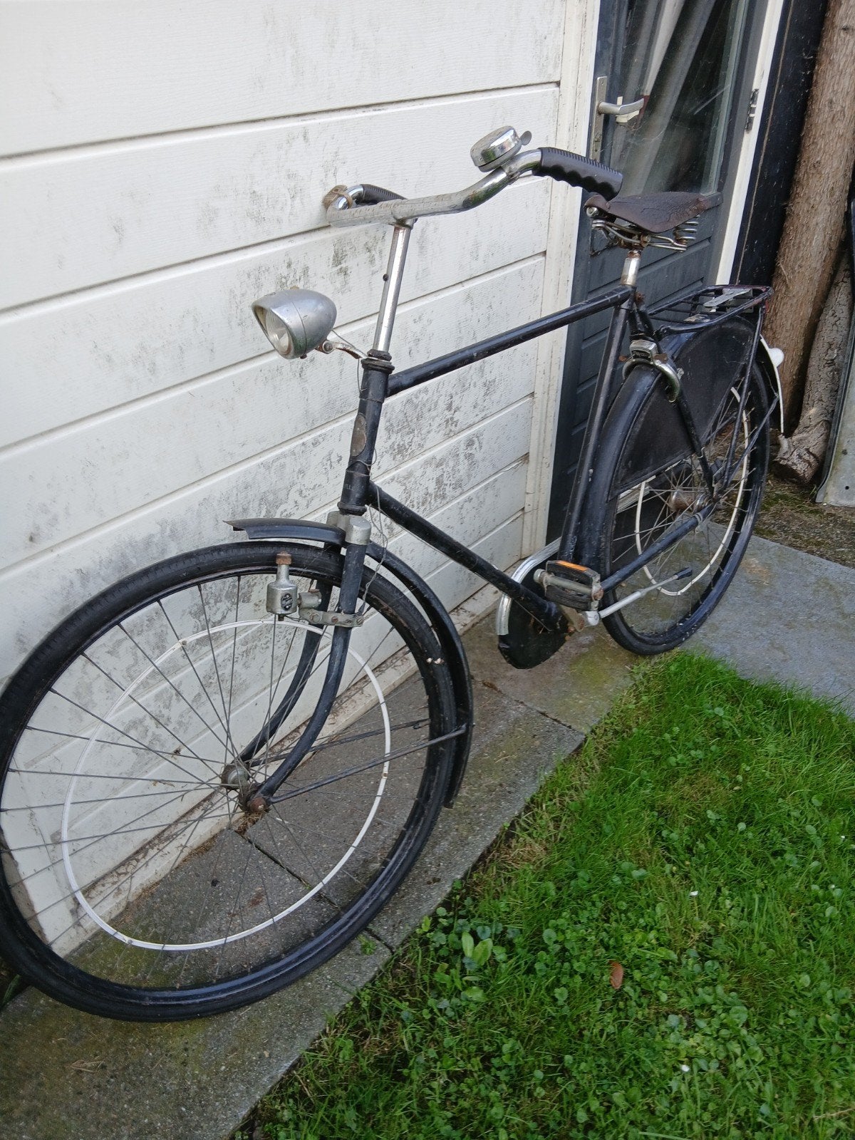 oude gazellefiets, Fietsen en Brommers, Fietsen | Oldtimers, 59 cm of meer, Ophalen, Terugtraprem, Gazelle