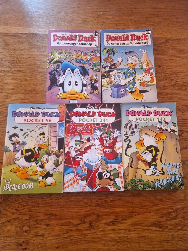 Donald Duck Pockets, Meerdere stripboeken, Ophalen of Verzenden, Gelezen, Walt Disney