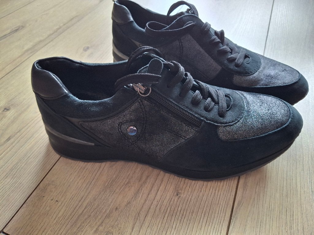 Medicus Dames sneakers, Ophalen, Blauw, Sneakers of Gympen, Gedragen