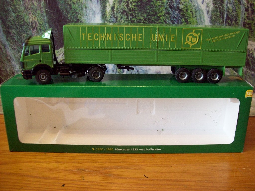 Lion Toys - Mercedes EPS - Technische Unie  125 jaar, Ophalen of Verzenden, Zo goed als nieuw, Bus of Vrachtwagen, Lion Toys