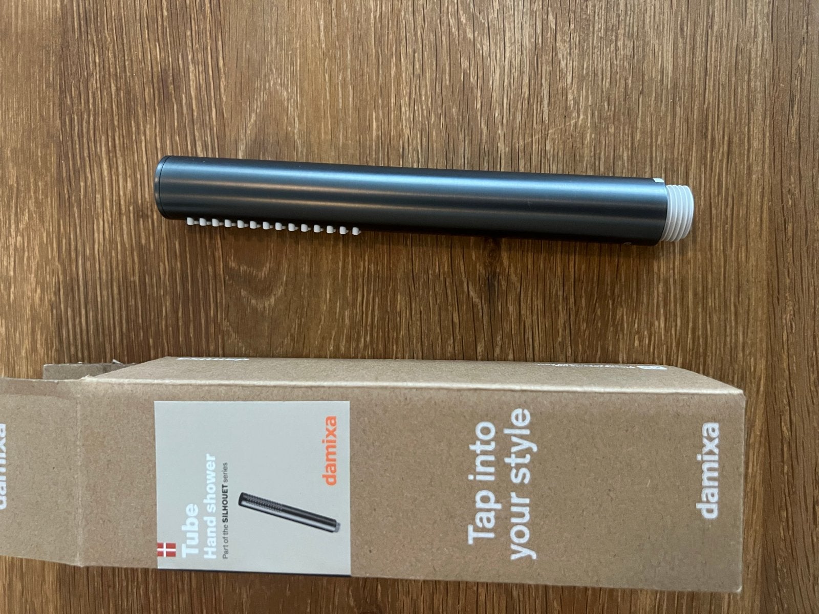Damixa Tube Handdouche Gun Metal - Nieuw in doos, Doe-het-zelf en Verbouw, Sanitair, Ophalen, Nieuw, Douche