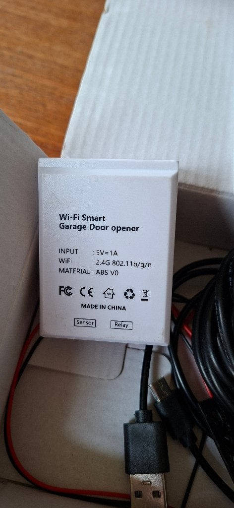 Wifi garagedeur opener Tuya, Hobby en Vrije tijd, Ophalen of Verzenden, Gebruikt