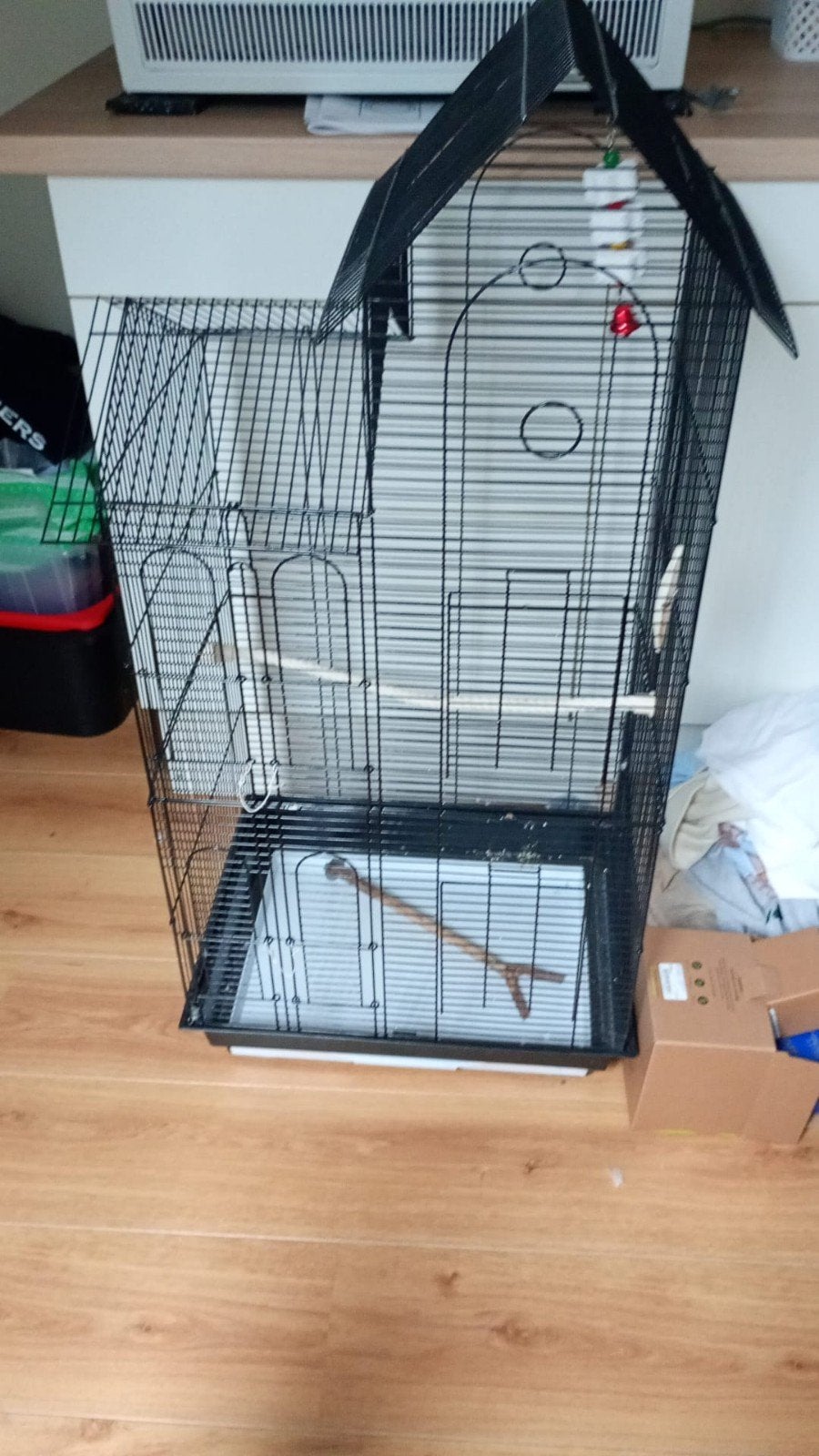 keddoc buddie vogelkooi, Ophalen, Zo goed als nieuw, Metaal, Vogelkooi