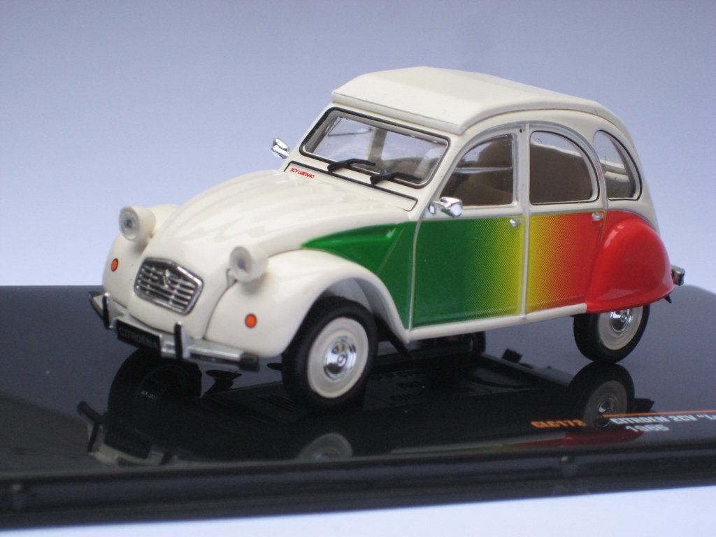 Citroen 2CV Lusitano of Cocorico 1986 Ixo 1:43, Ophalen of Verzenden, Nieuw, Auto, Overige merken