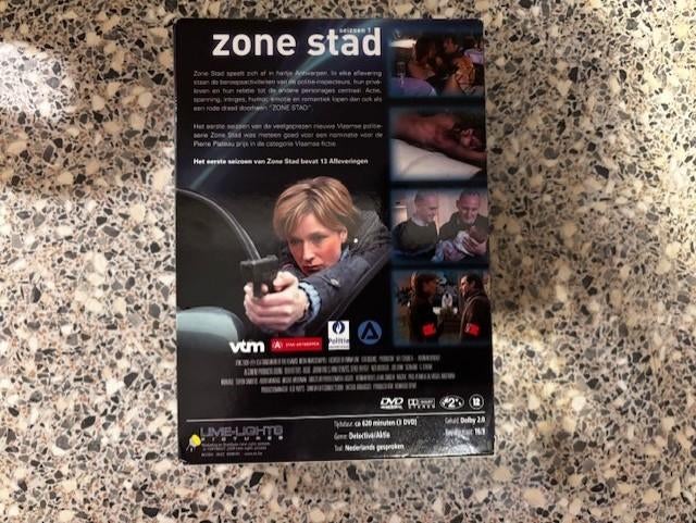 Zone Stad Seizoen 1, Cd's en Dvd's, Alle leeftijden, Boxset, Ophalen of Verzenden, Zo goed als nieuw