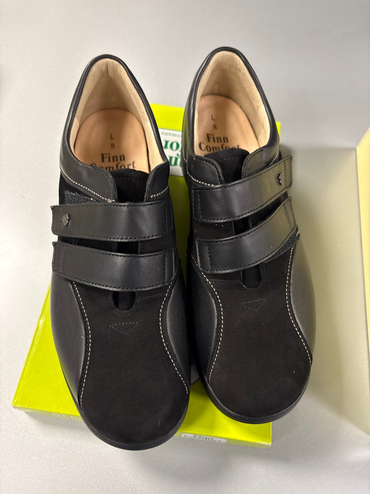 Nieuwe Finn Comfort Lüttich schoenen - Maat 42 (UK 8), Ophalen of Verzenden, Nieuw, Zwart, Schoenen met lage hakken