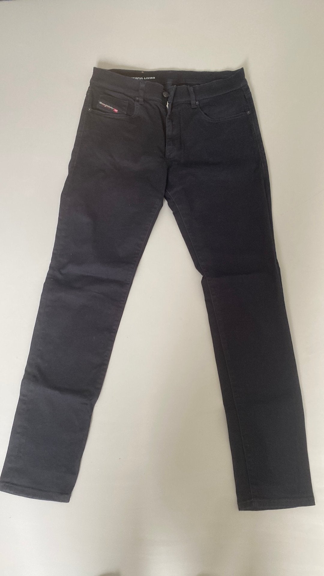 DIESEL zwarte herenjeans, Ophalen of Verzenden, Zo goed als nieuw, Zwart, W32 (confectie 46) of kleiner