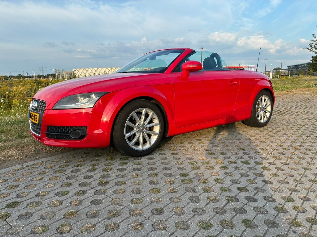 Audi TT 2.0 Tfsi Roadster 147KW 2008 Rood, TT, Zwart, 4 cilinders, Handgeschakeld