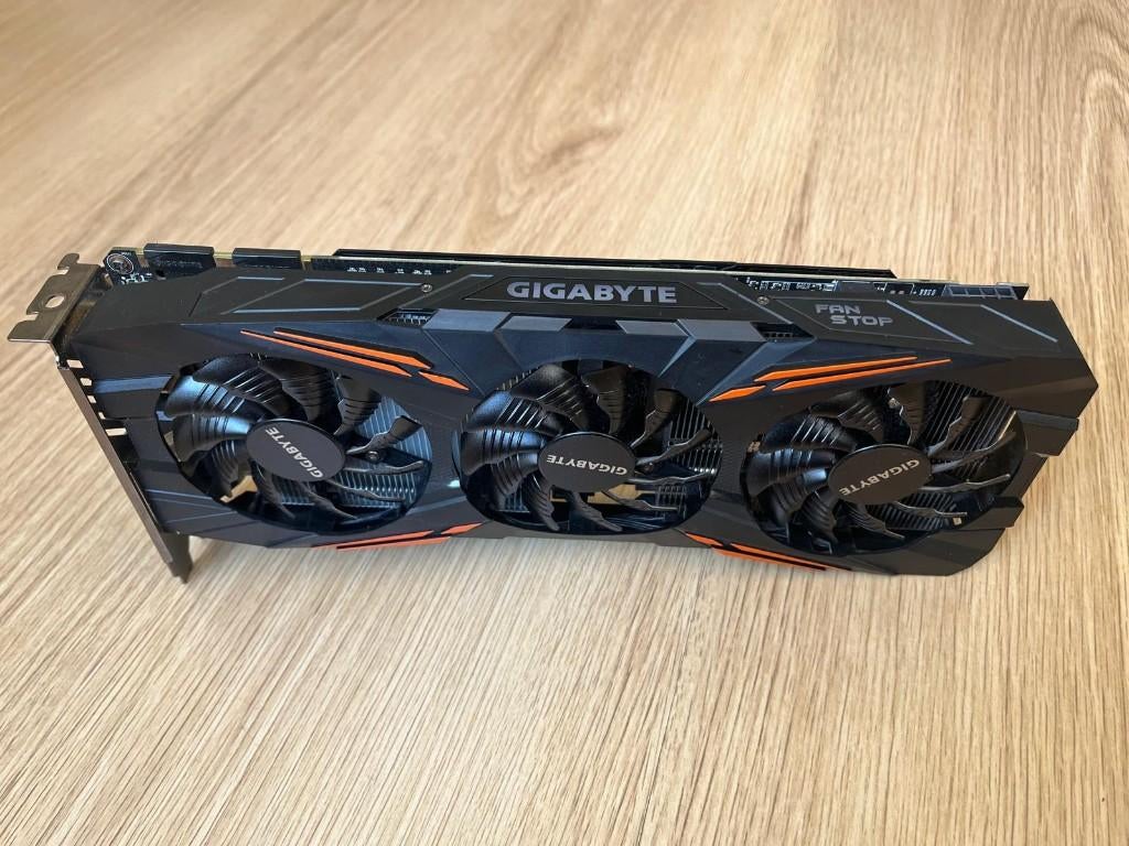 Gigabyte Geforce Gtx 1070, PCI-Express 3, HDMI, Ophalen of Verzenden, Nvidia