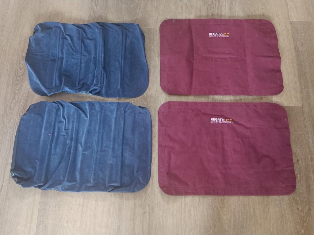 Opblaasbare camping kussens - 4 stuks, Ophalen of Verzenden, Zo goed als nieuw