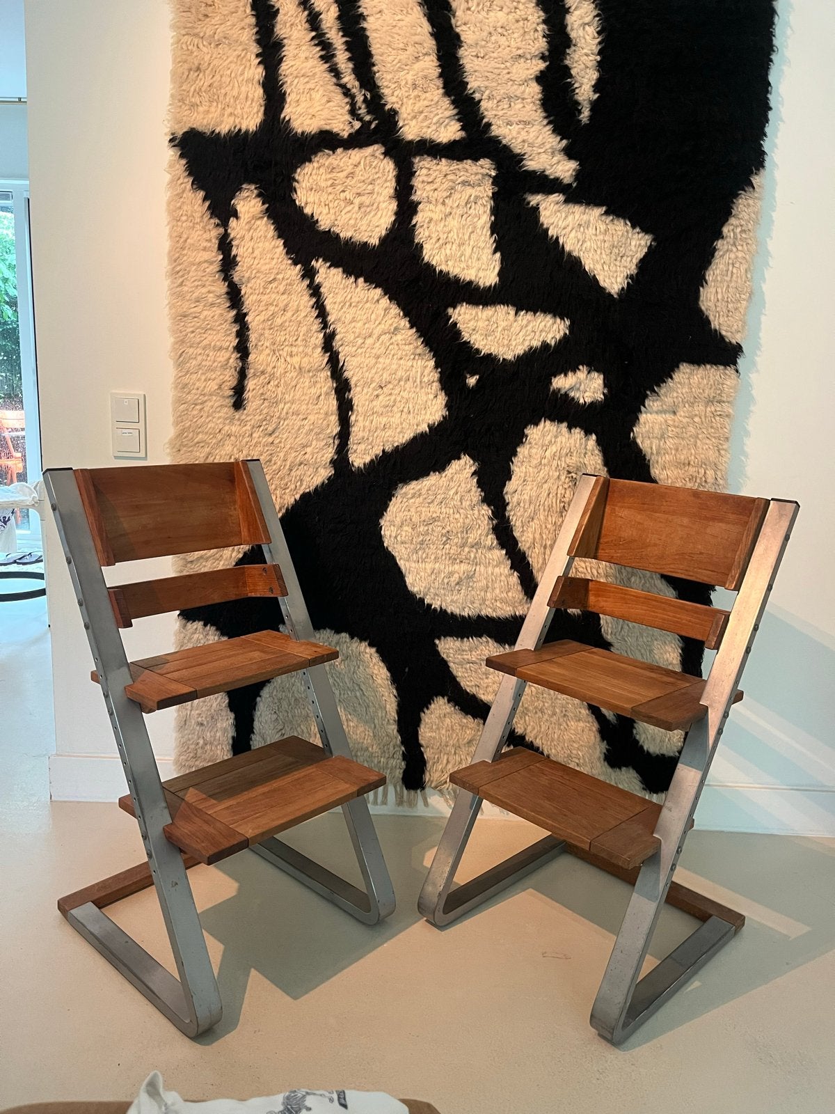 2x Childhome Meegroeistoelen - Ideaal voor tweeling/kinderen, Kinderen en Baby's, Kinderstoelen, Ophalen, Gebruikt, Meegroeistoel