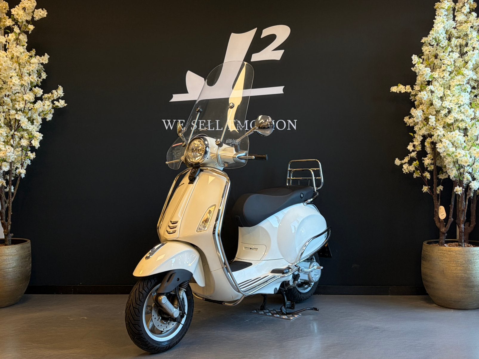 Vespa Primavera | Monte Bianco | Snor | 2017 | 16180 km, Gebruikt, Overige modellen, ., Ophalen of Verzenden