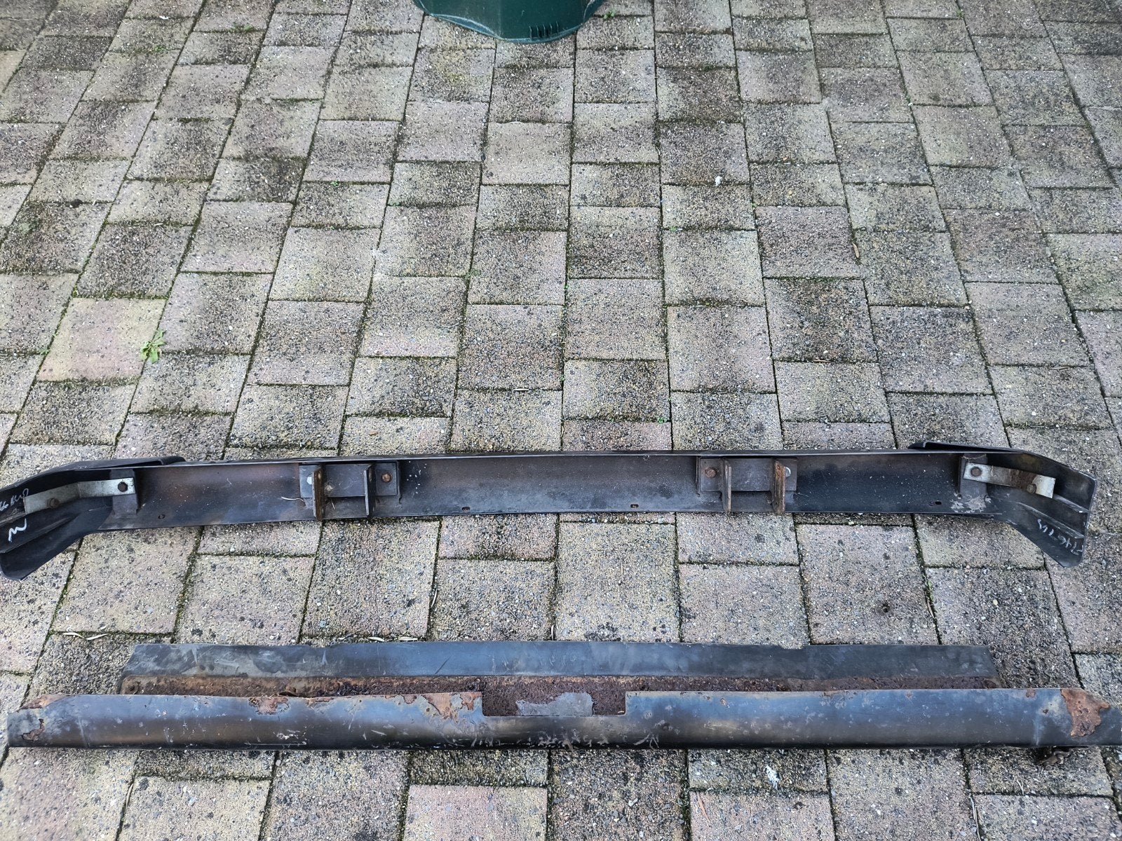 Range Rover Classic bumpers 1986, Ophalen, Gebruikt, Voor, Bumper