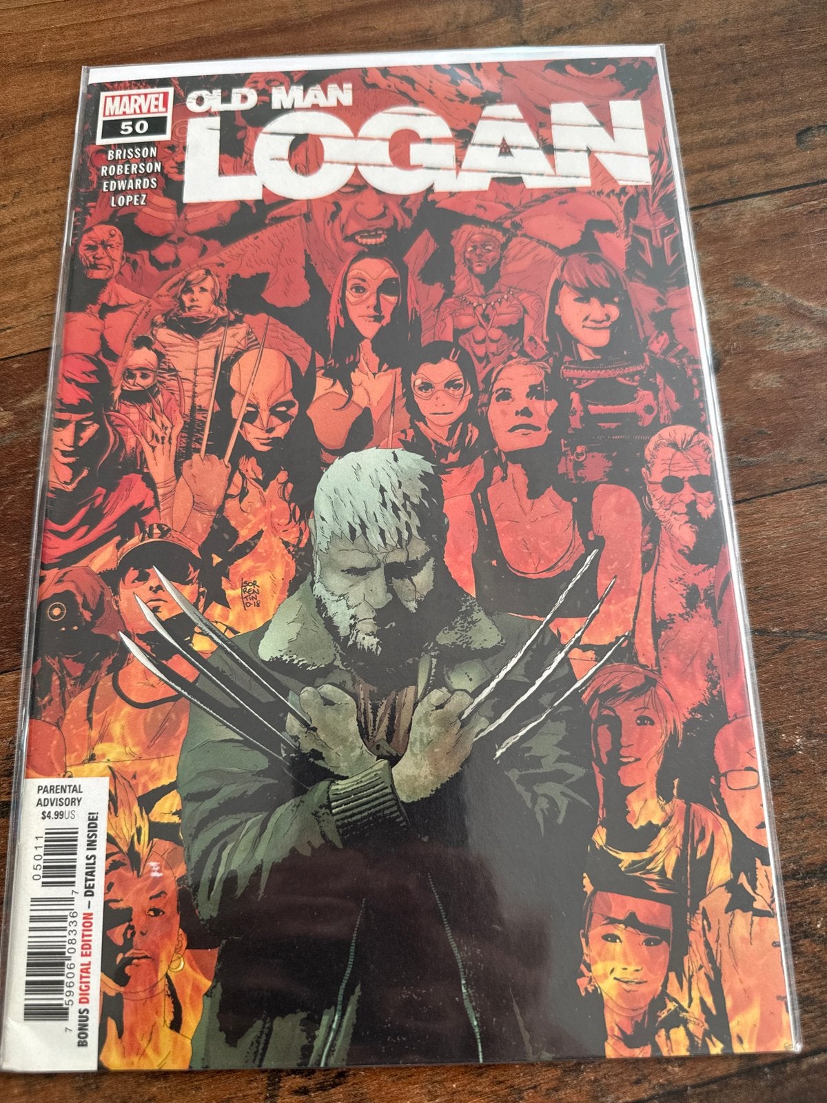 Old Man Logan #50 Marvel Comic - nieuw, Eén comic, Ophalen of Verzenden, Nieuw, Amerika