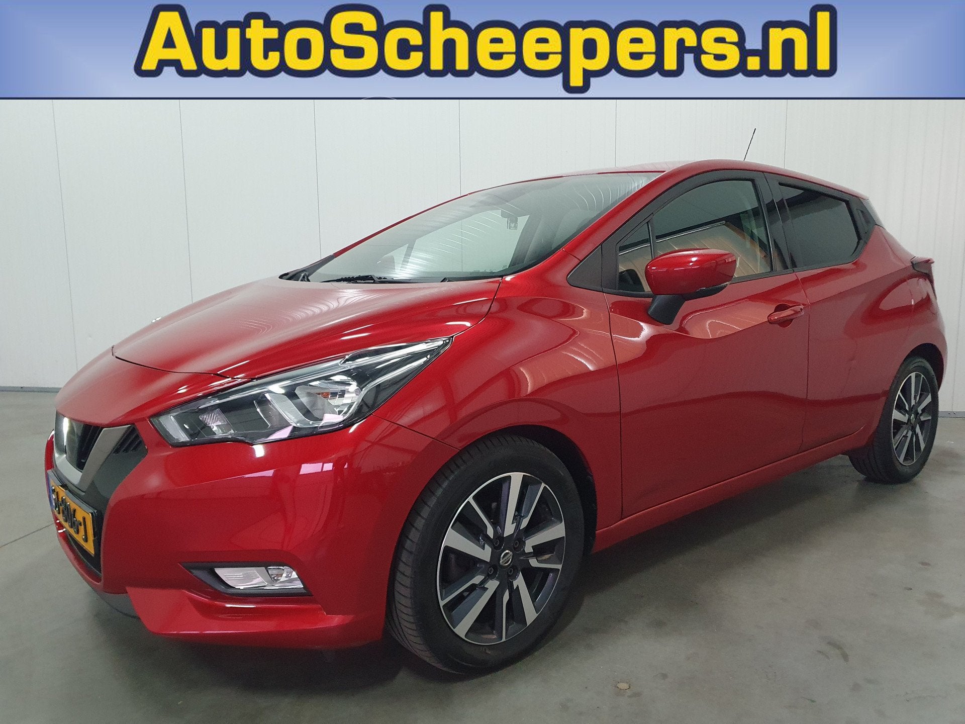 Nissan Micra 0.9 IG-T N-Connecta NAVI/CRUISE/CAMERA/AIRCO/LM, Auto's, Voorwielaandrijving, 898 cc, Stof, Euro 6