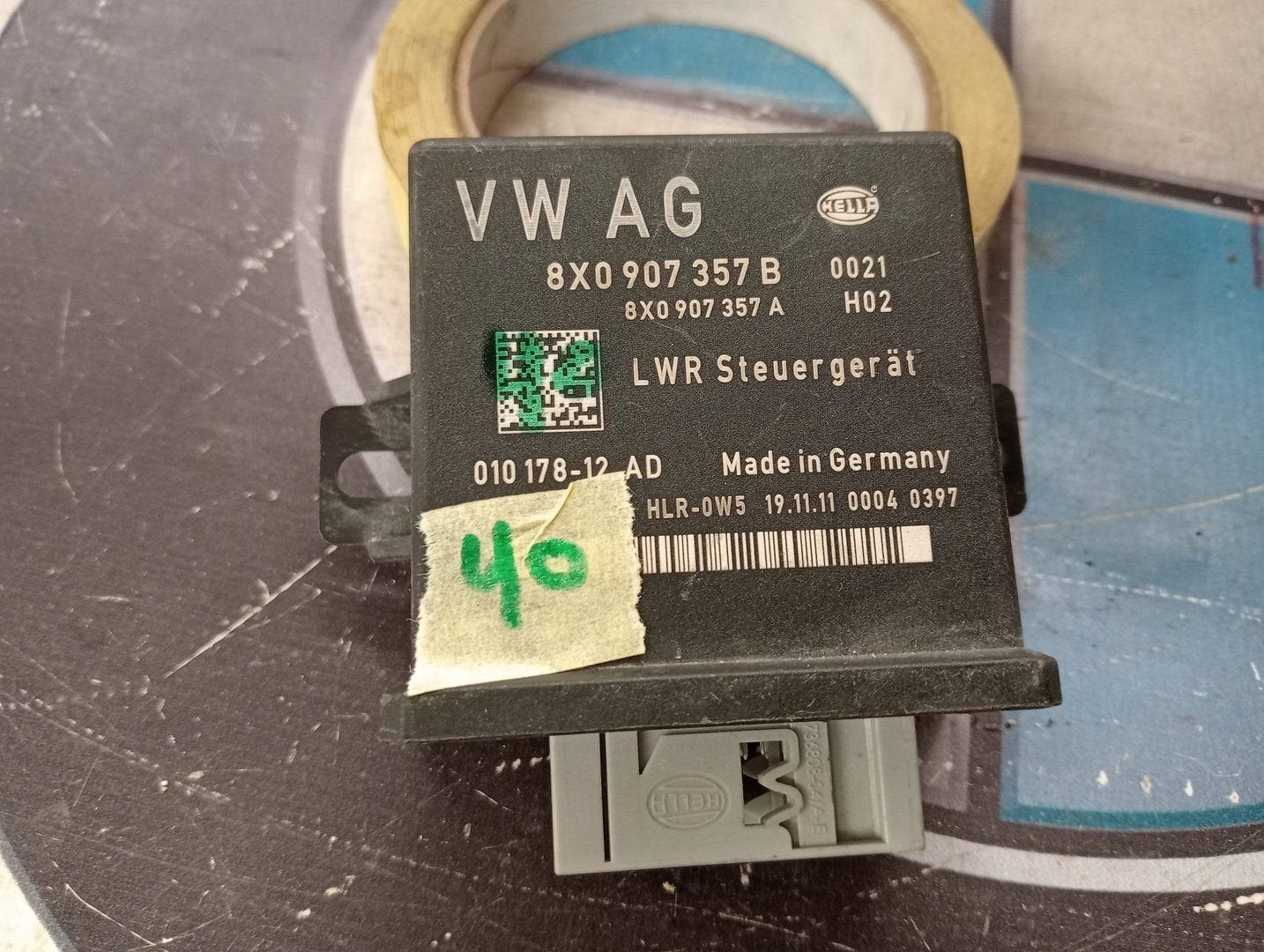 Regelappa. lichtbundelhoogteverstelling Audi A1 8X0907357B, Gebruikt, -, -, -