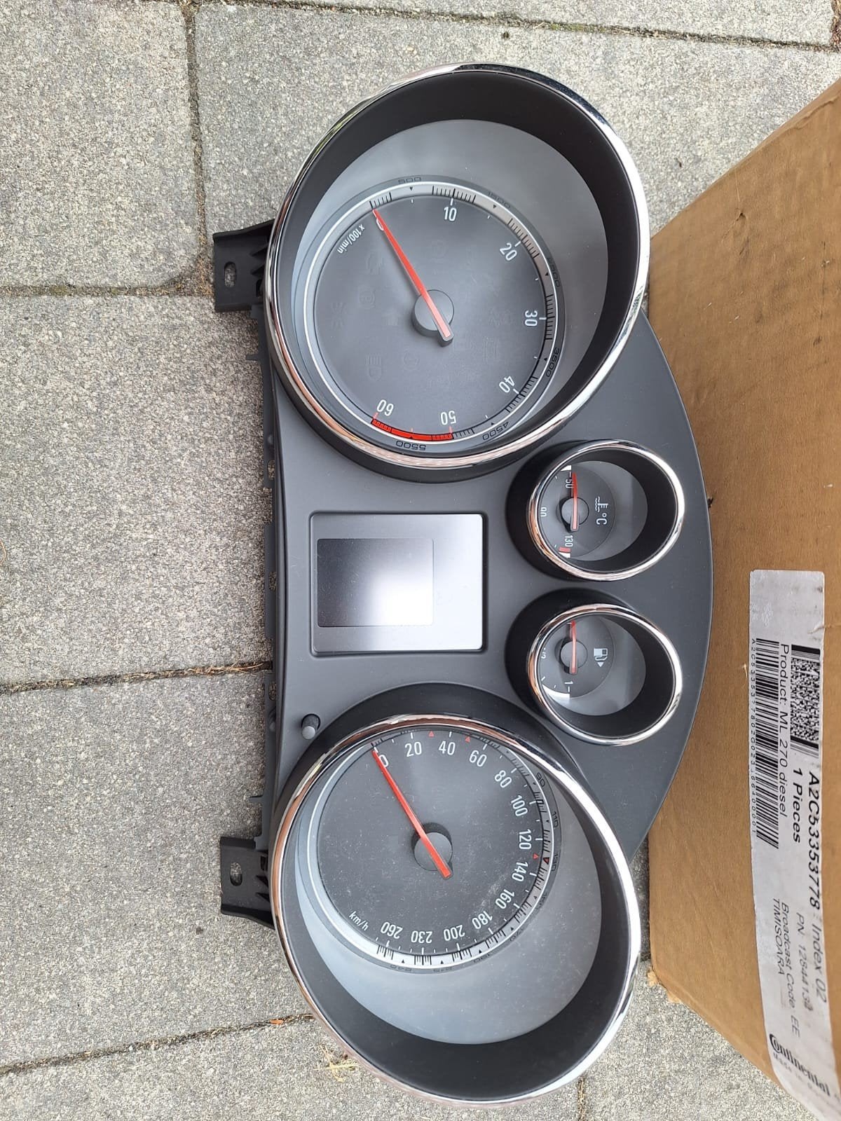 Nieuwe tellerklok voor Opel Astra / Insignia, Ophalen of Verzenden, Nieuw, Opel