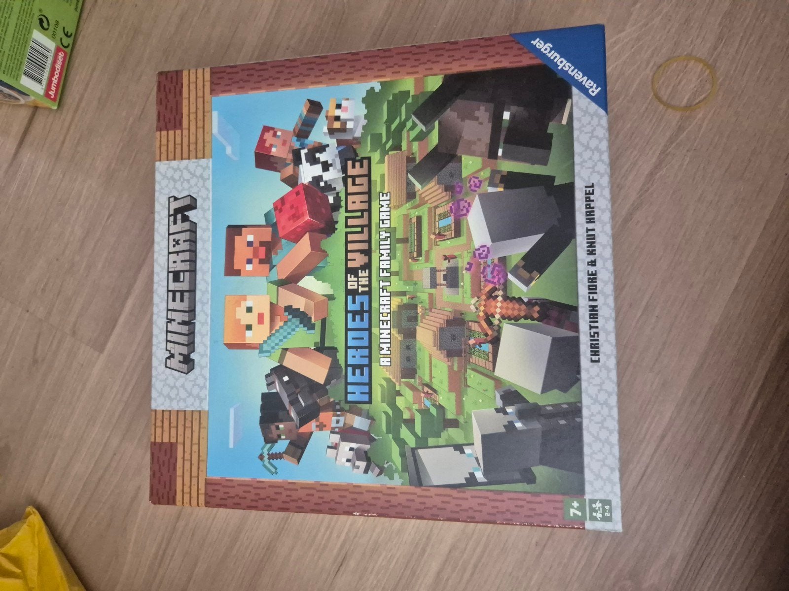 Minecraft Heroes of the Village Bordspel, Een of twee spelers, Ophalen of Verzenden, Zo goed als nieuw, Ravensburger