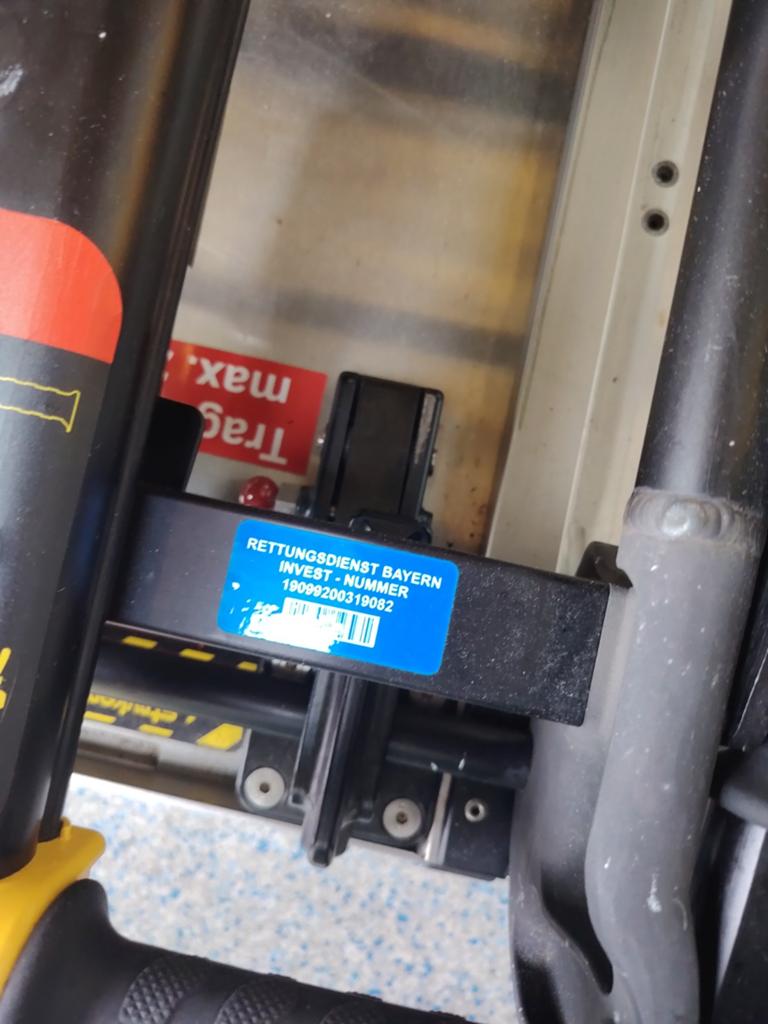 Brandcard ambulance Stryker met keuring!, Ophalen of Verzenden