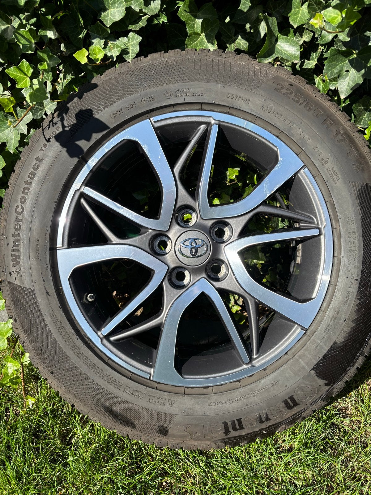 Toyota 17 inch velgen, Auto-onderdelen, Gebruikt, Banden en Velgen, 17 inch, Personenwagen