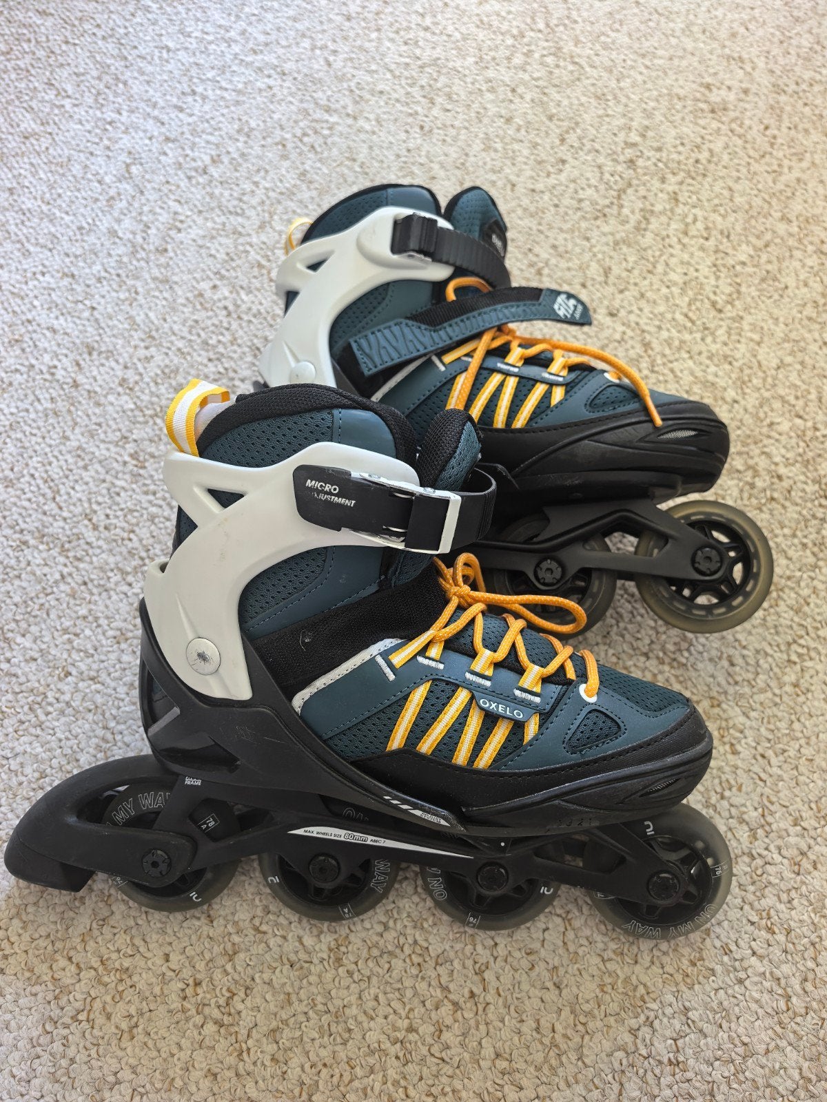 Oxelo Inline Skates - Verstelbaar Maat 38-41, Sport en Fitness, Ophalen of Verzenden, Verstelbaar, Gebruikt