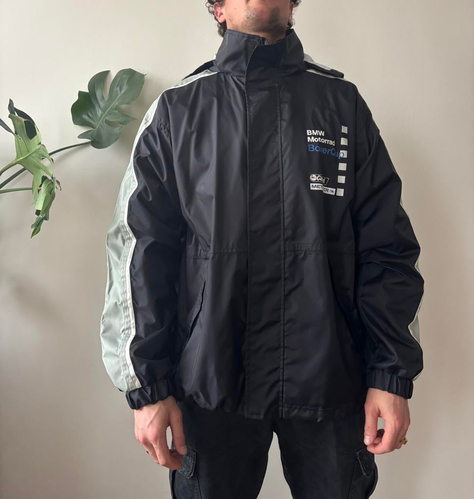 Originele BMW Motorrad Boxercup jas, Verzenden, Zwart, BMW, Maat 56/58 (XL)